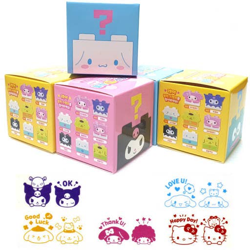 Sanrio Characters Permanent stamp- Mystery Blind Box