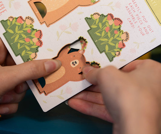 MUM YOU'RE BLOOMING LOVELY POP OUT CARD