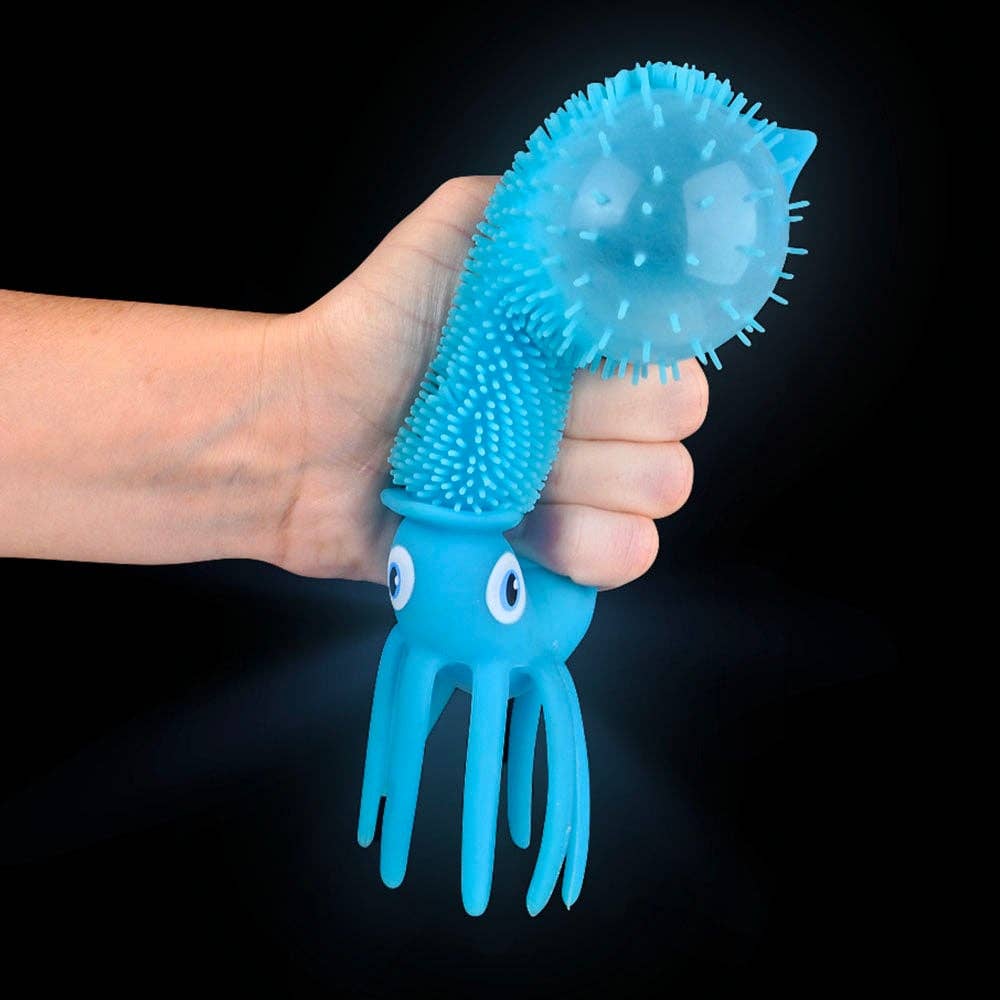 7" Light-Up Squid Puffer