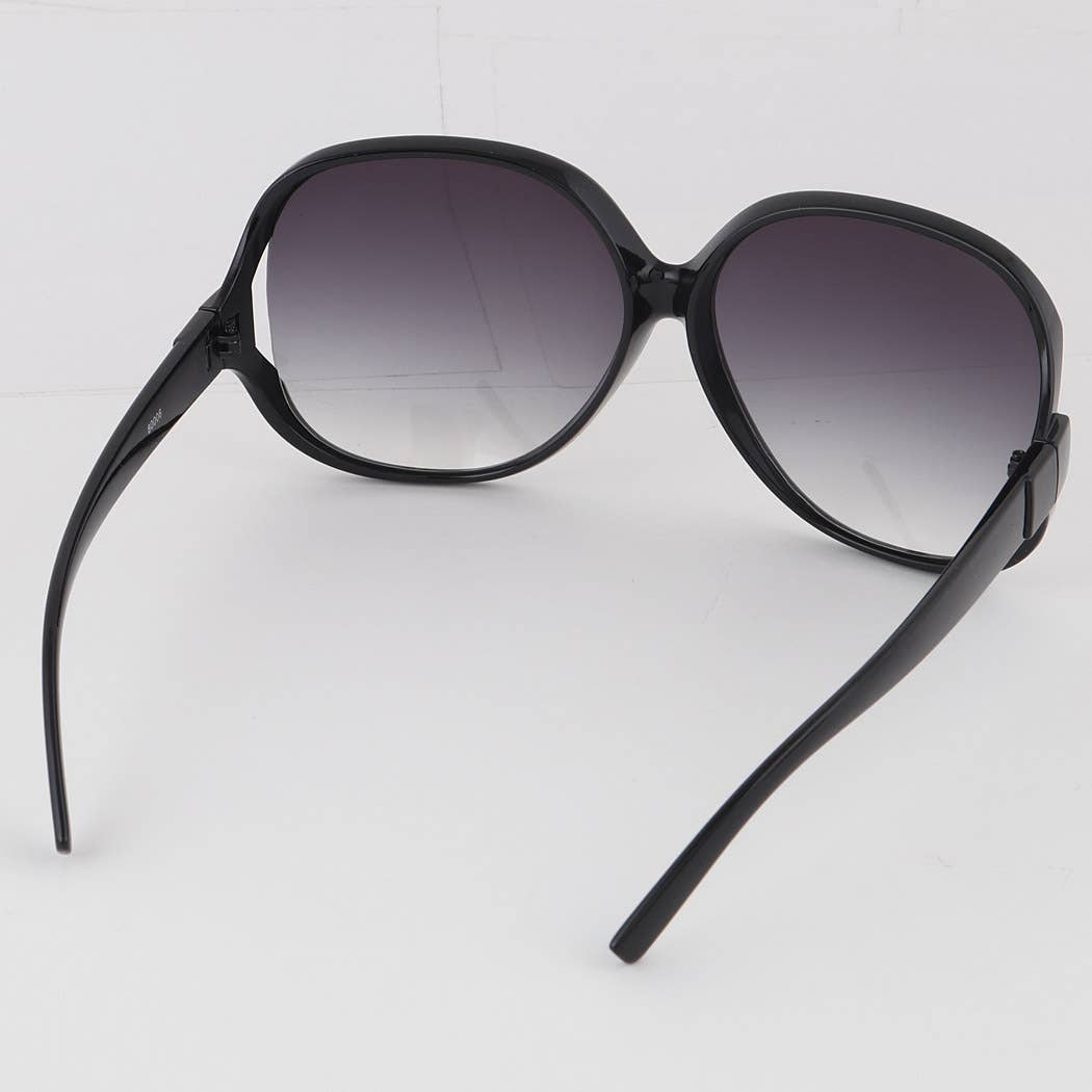 Dark Shadow Round Sunglasses