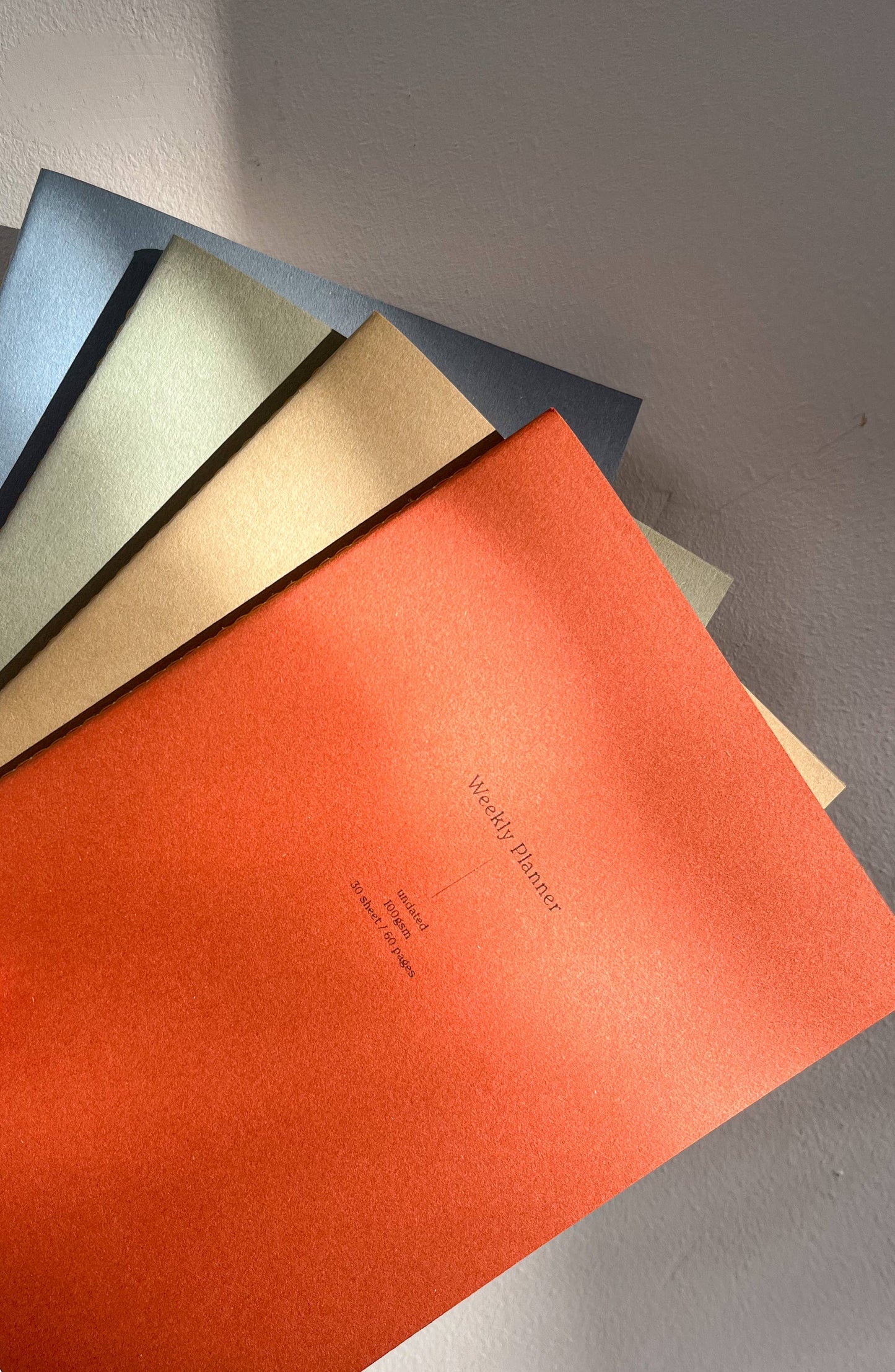 Plain Notebook / Vita Series-Light Brown