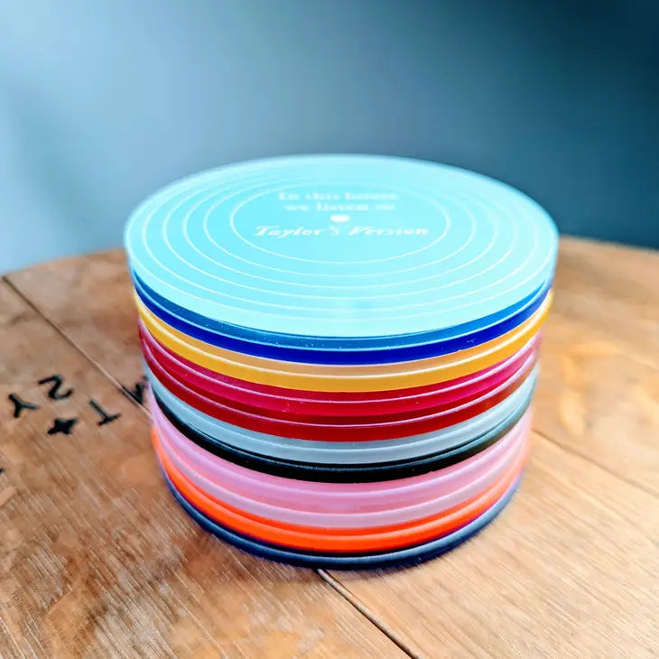 Taylor Swift Albums Acrylic Coaster