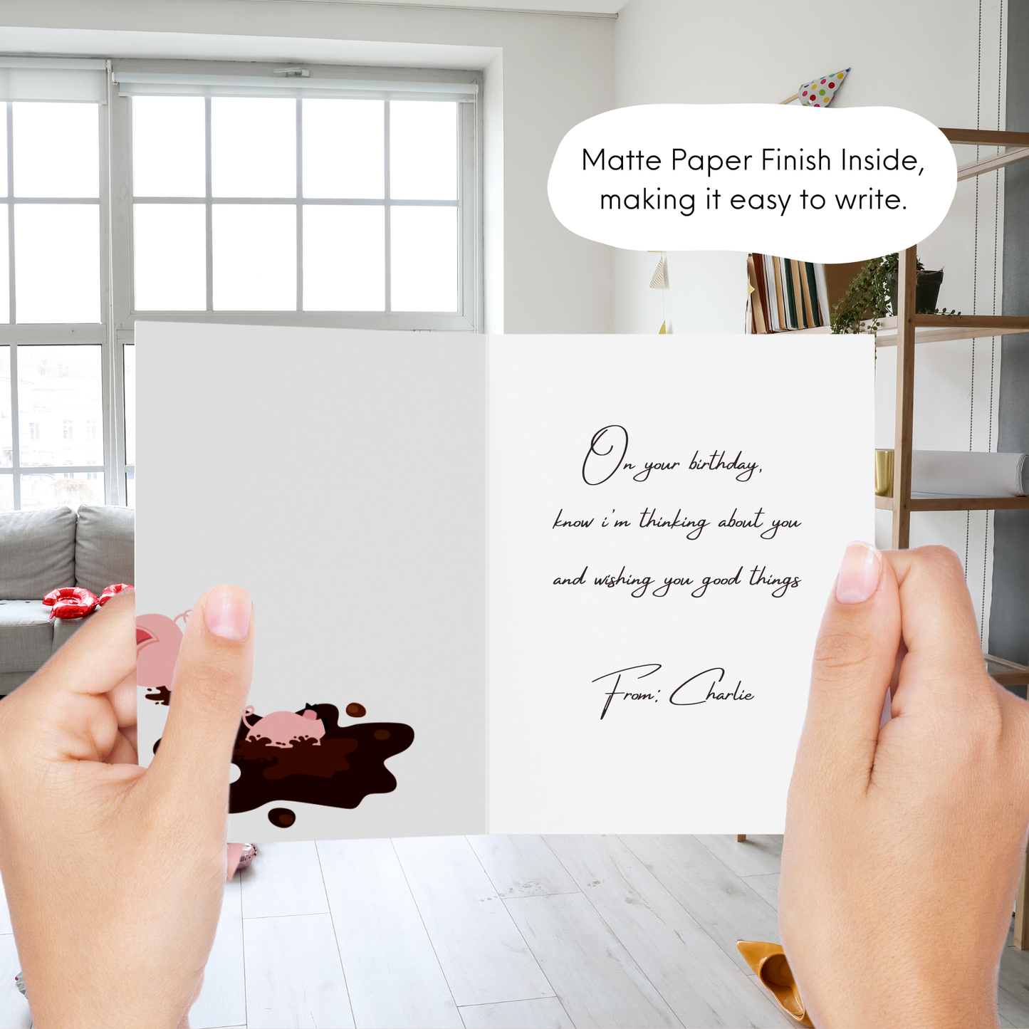 Cute Anniversary Friendship Card (My favorite thing to do)