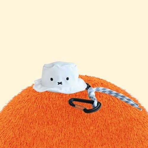 NEW! Miffy Face Hat Pouch Key Bag Holder Charm