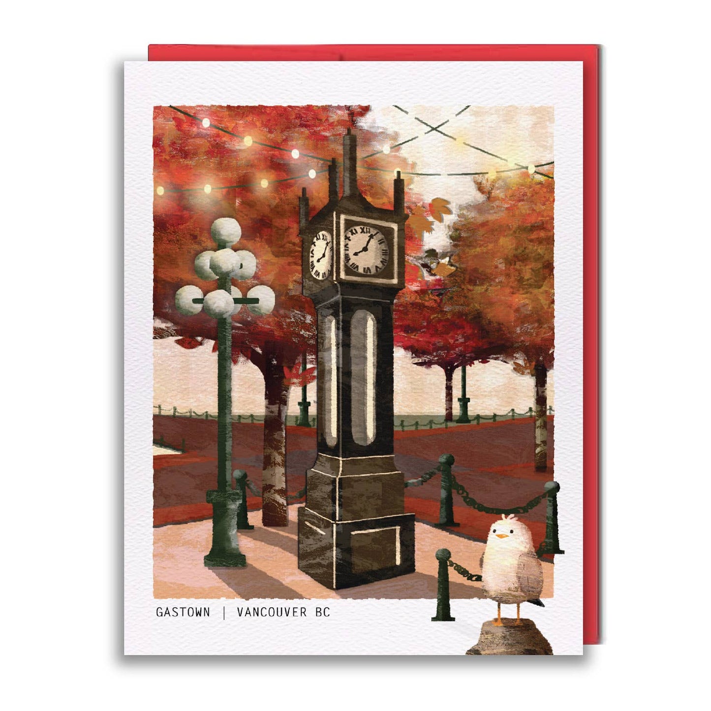 Greeting Card - Gastown (Vancouver)