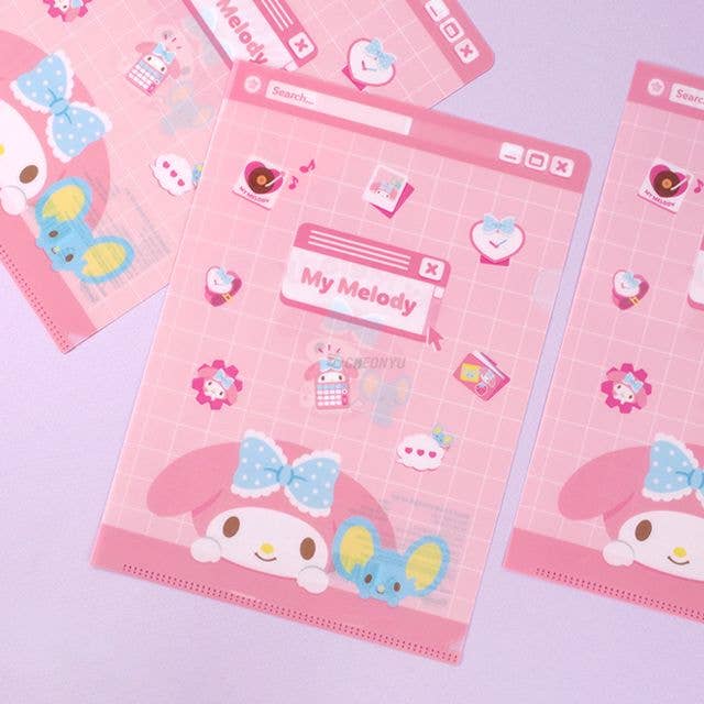 Sanrio Translucent A4 file folder