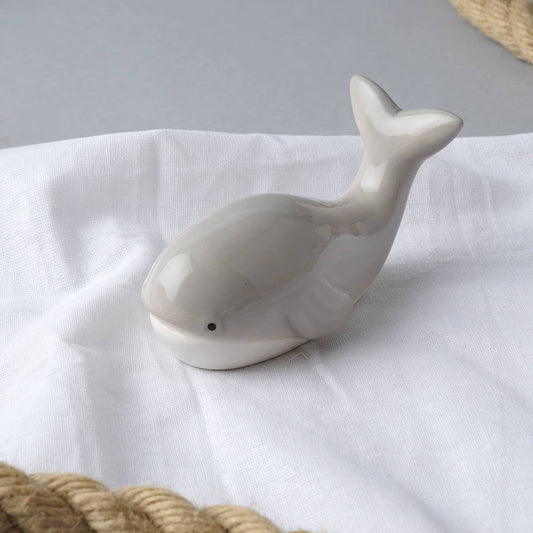 Send With Love Ceramic Whale Charm