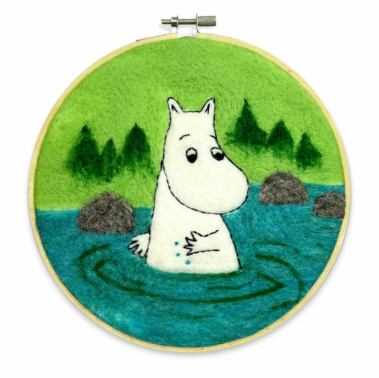 Moomintroll Dipping Needle Felt Craft Kit