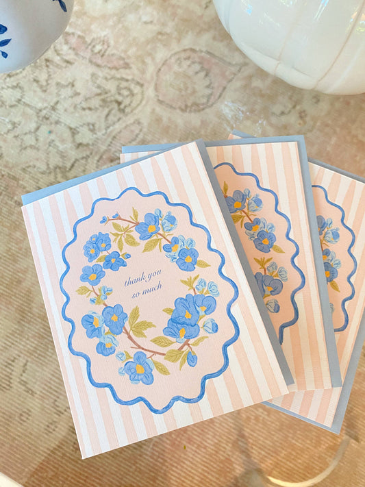 Floral Thank You Cards