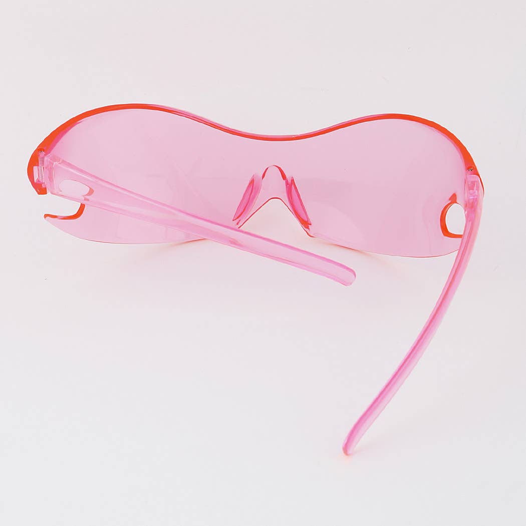 Curved Flame Shield Sunglasses