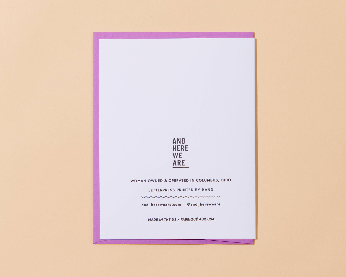 You Suck Halloween Letterpress Greeting Card- Made in USA