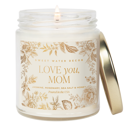 *NEW* Love You, Mom 9 oz Soy Candle - Valentine's Day Gifts