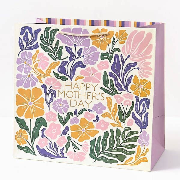 Nouveau Floral Mother's Day Gift Bag