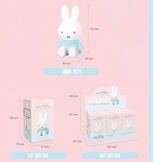 Miffy Figure Phone Grip Stander/Decoration Figure Random Box