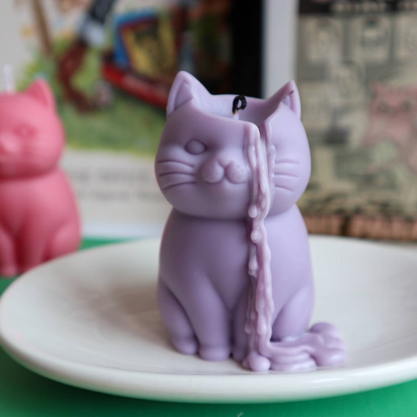 Cute Cat Candle