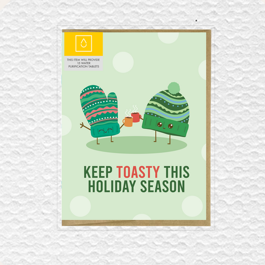 Keep Toasty This Holiday Season Card