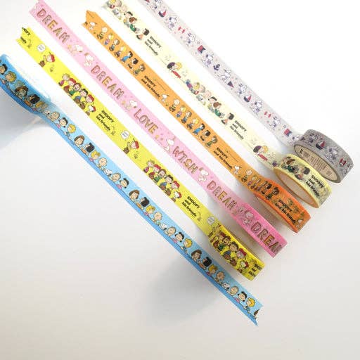 Peanuts Snoopy & Friends Masking Tape – Assorted Designs