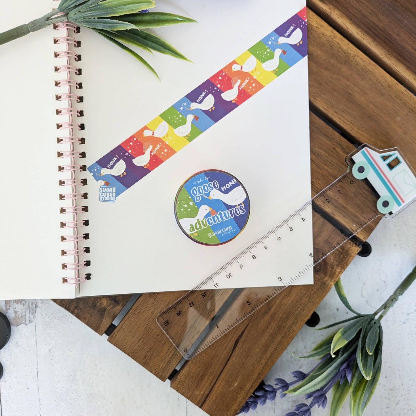 Goose Adventures, Washi Tape