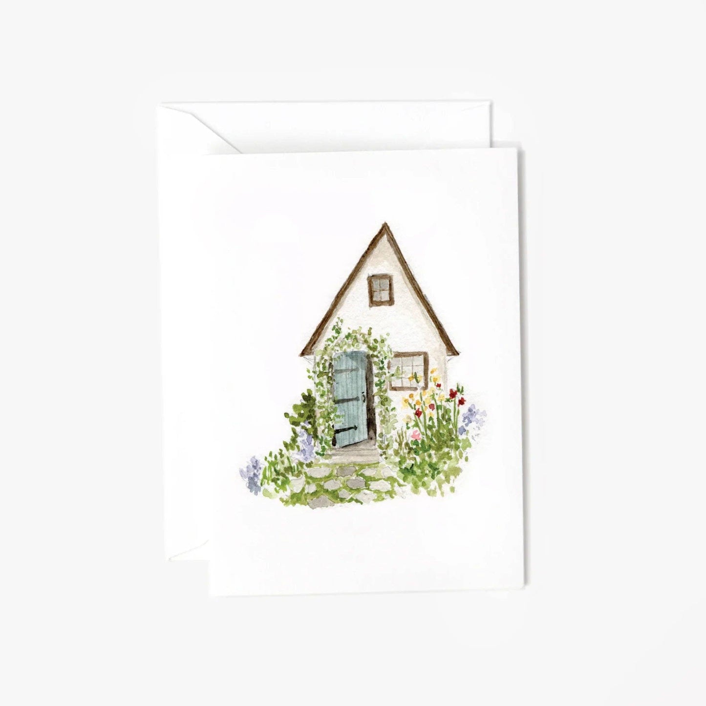 Garden cottage mini enclosure notecard