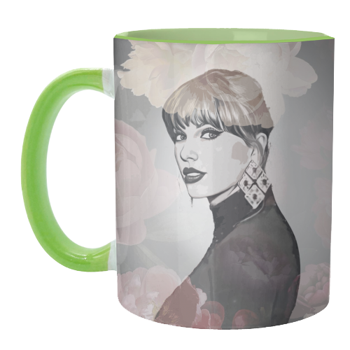 Mugs 'Floral T' by DOLLY WOLFE