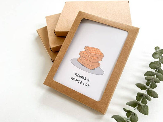 Thanks a Waffle Lot Greeting Card