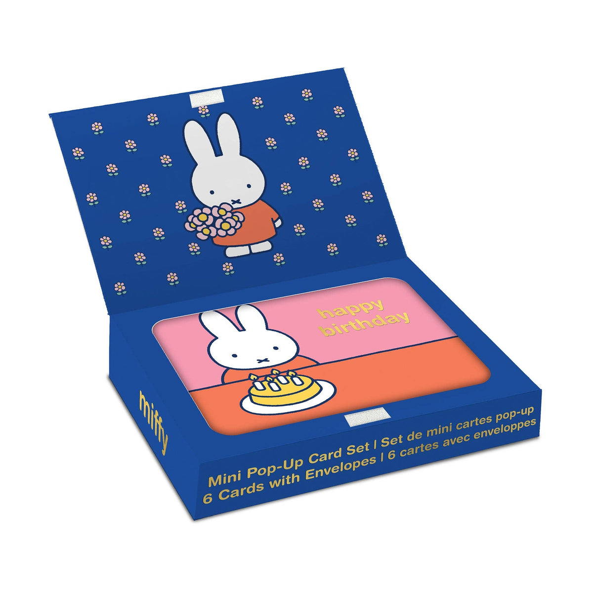 Miffy Dreamy Petals Mini Pop-Up Note Cards