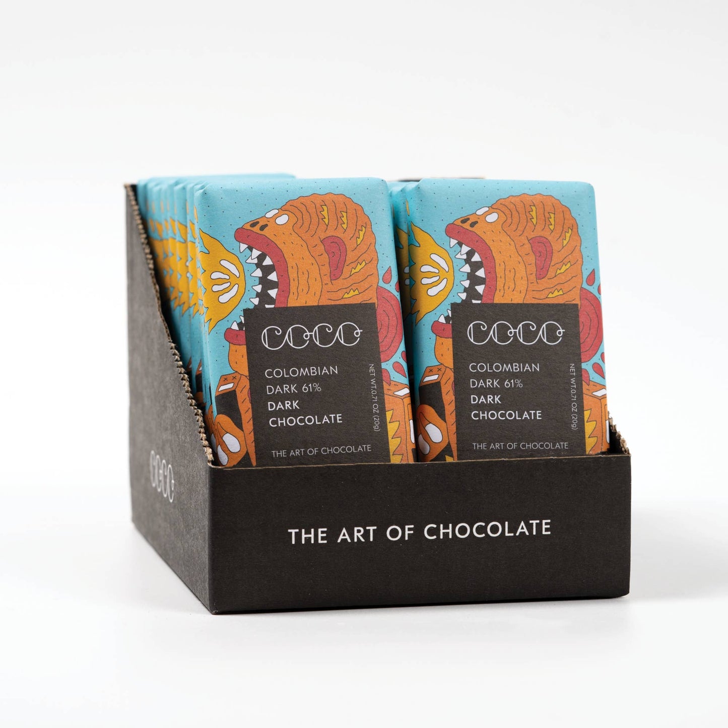 Colombian Dark 61% Mini Chocolate Bar