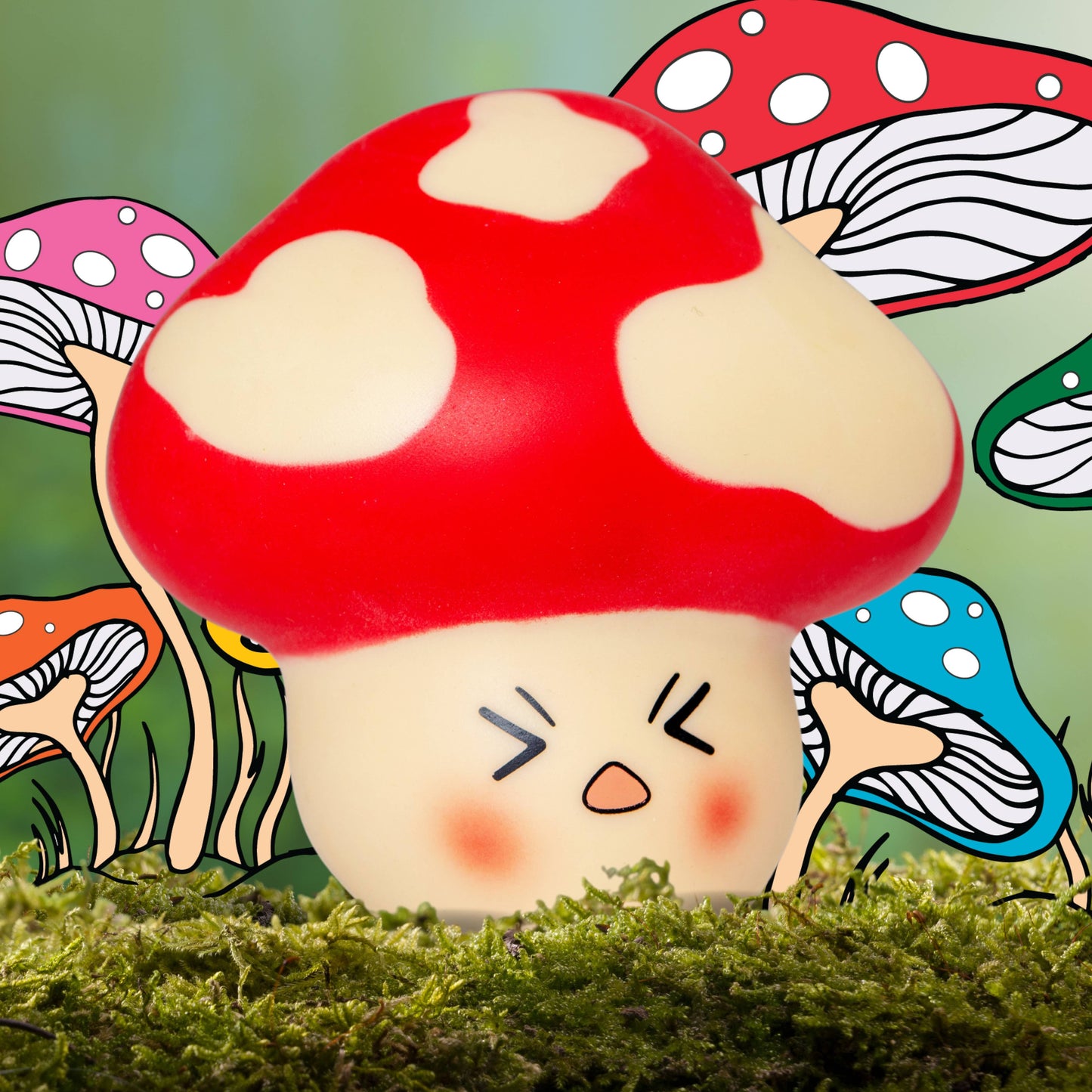 Stress Shroom - Mushroom Themed Fidget/Stress Toys