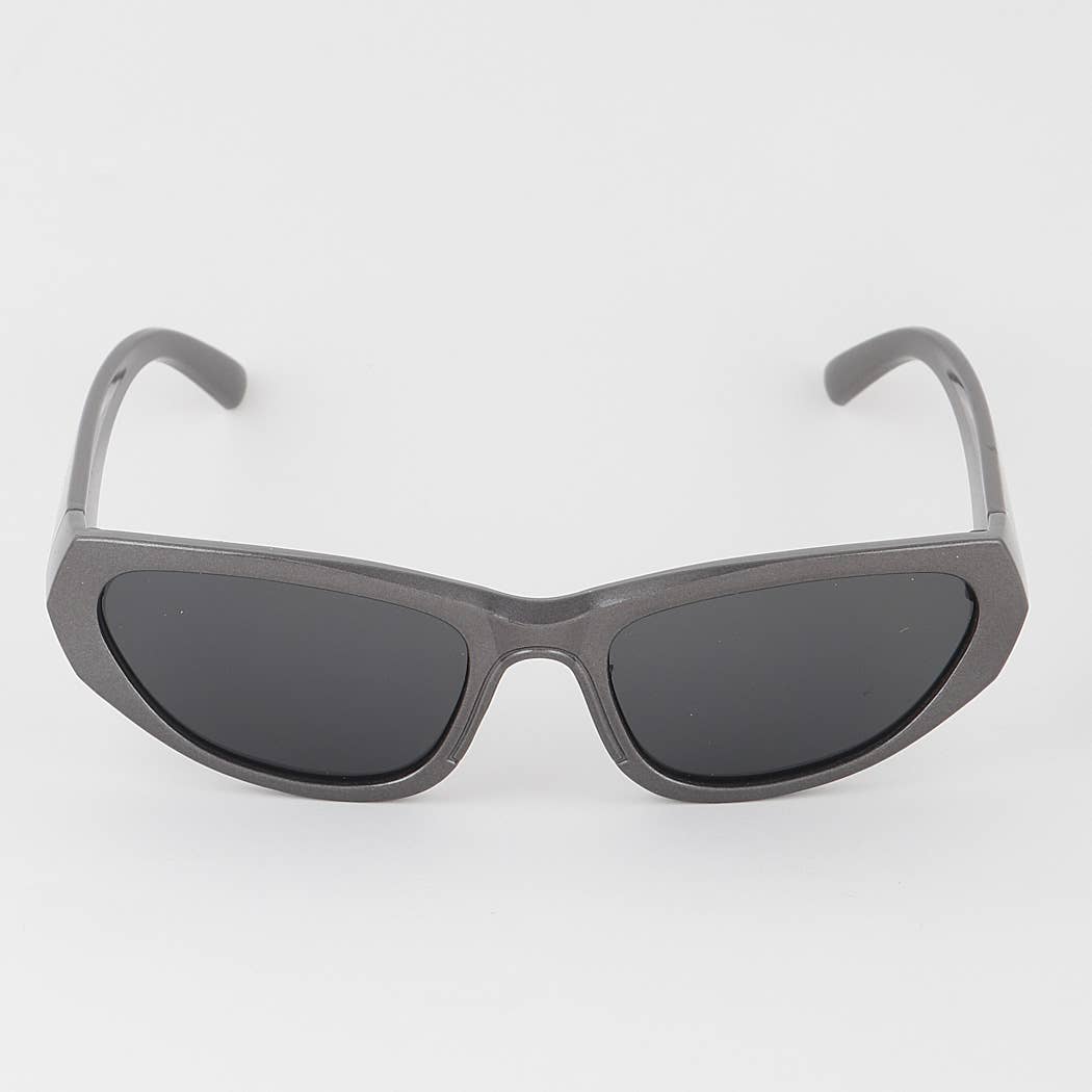 Monochrome Oval Sunglasses
