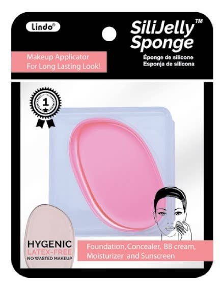 Lindo Silijelly Makeup Blending Sponge -Single with case