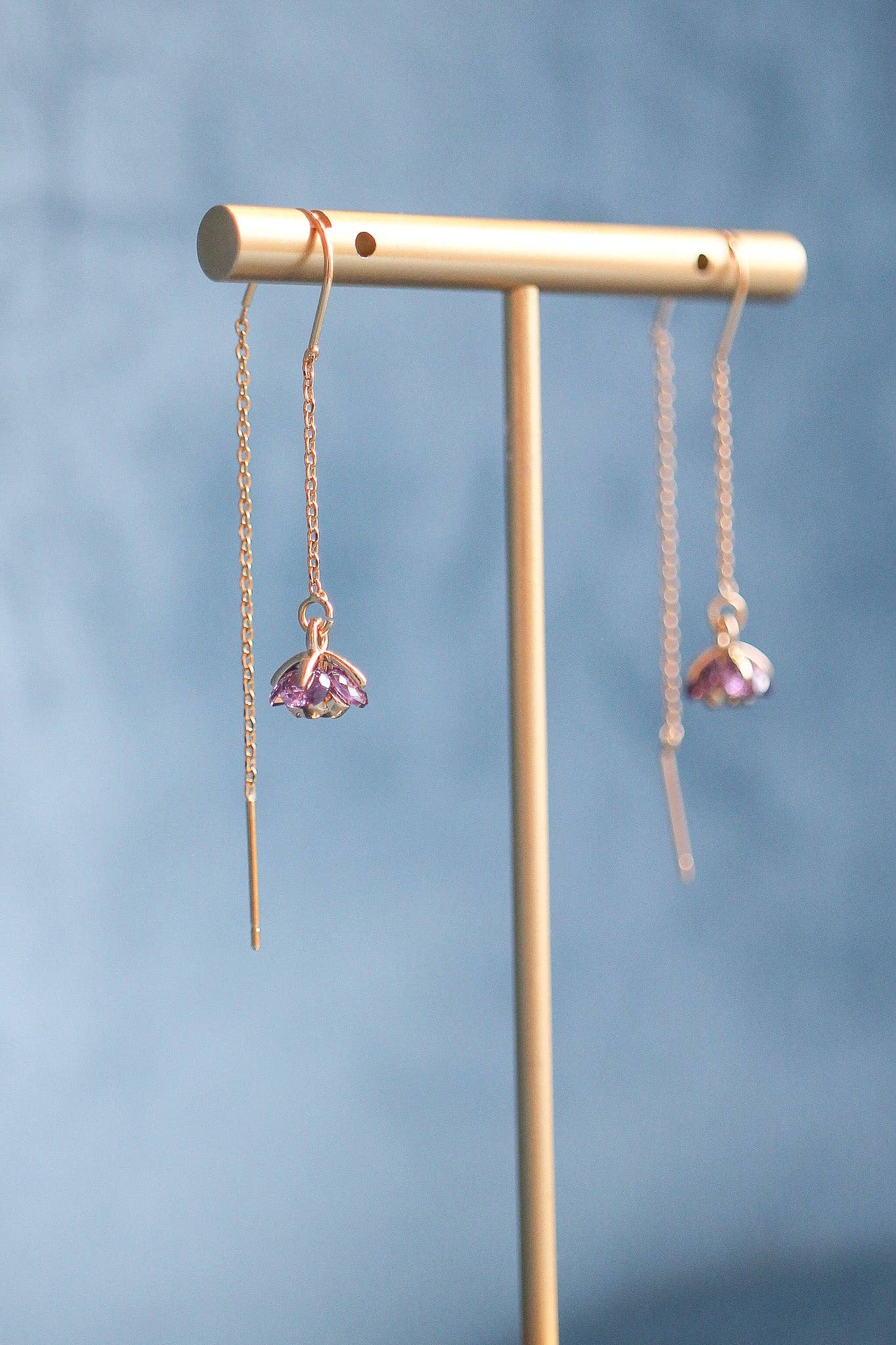 Forget Me Not Threader in Purple