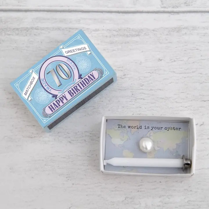 Happy 70Th Bday Pearl Matchbox