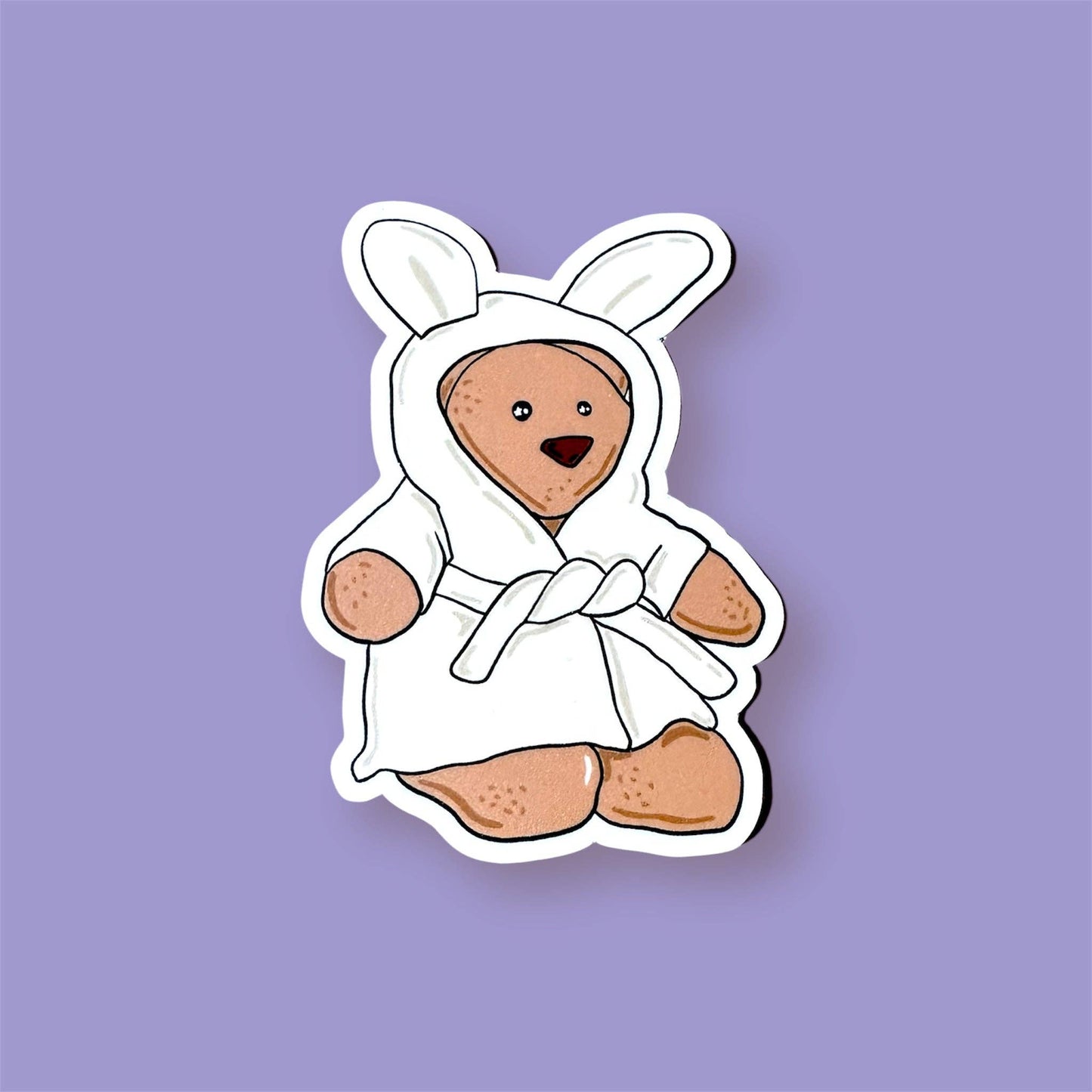 Bunny Bear Vinyl Sticker