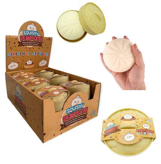 Cute Squishy Dumpling Stress Ball