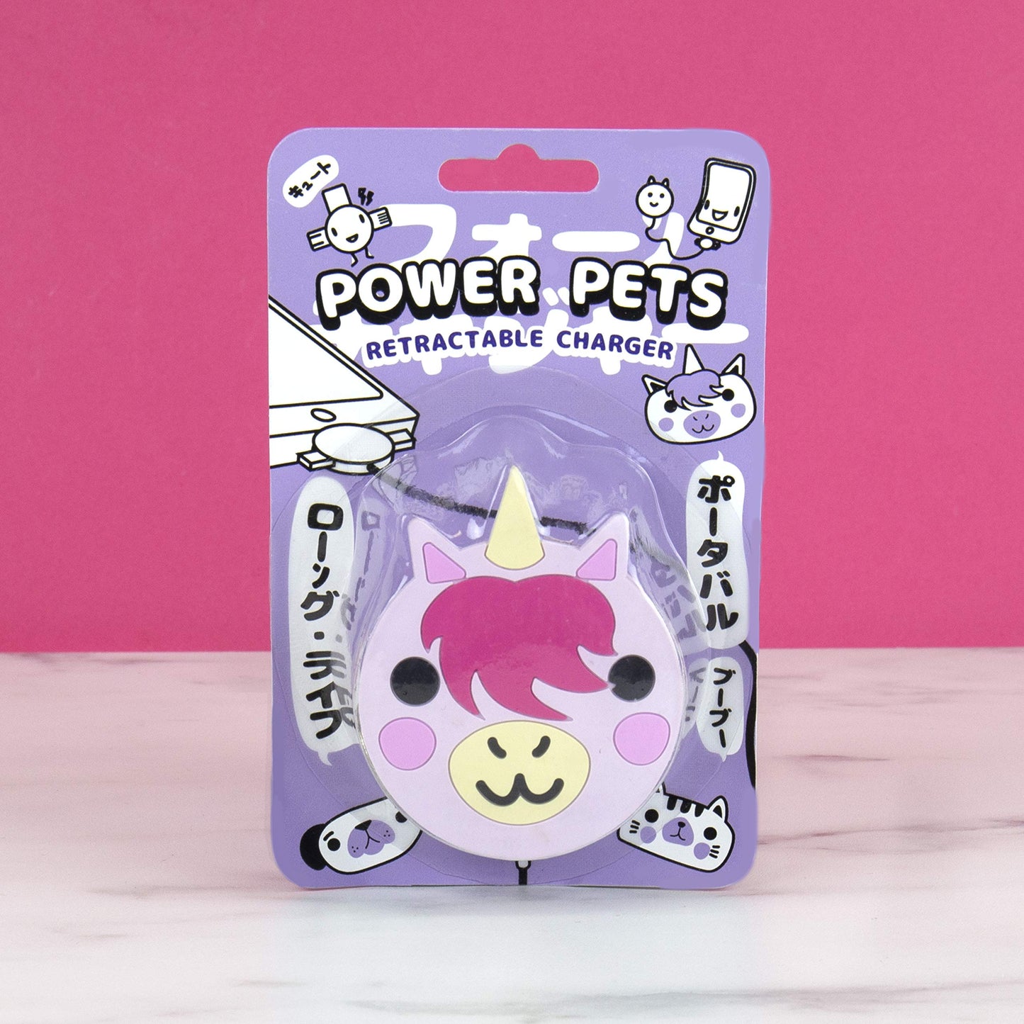 Unicorn Retractable Charger