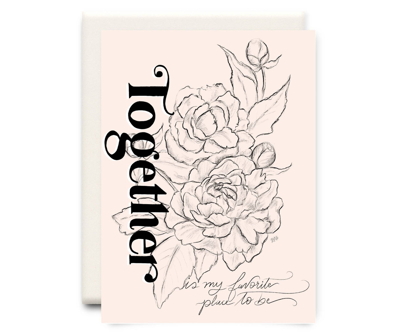 Together Rose | Love Greeting Card