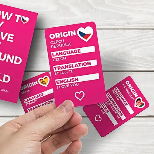 Trivia - How To Say I Love You Around the World