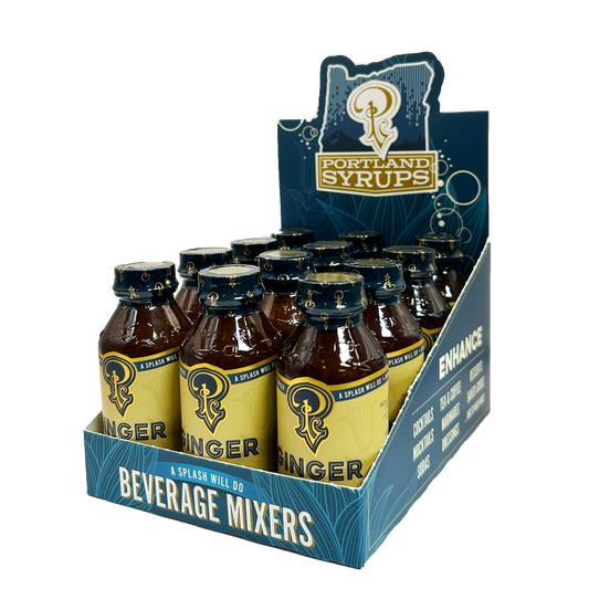 Ginger Syrup 3.4oz - cocktail / mocktail beverage mixer