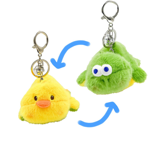 Reversible Me Keychain-Turtle and Chick