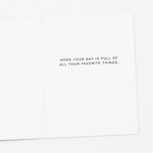 Number 85 Eighty Fifth Birthday Card