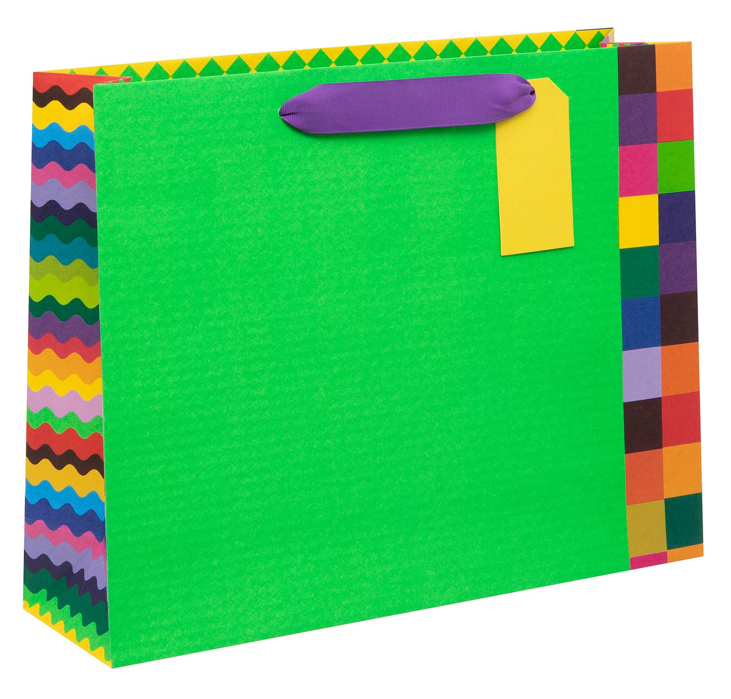 BAG LANDSCAPE LARGE COLOUR HUB GREEN