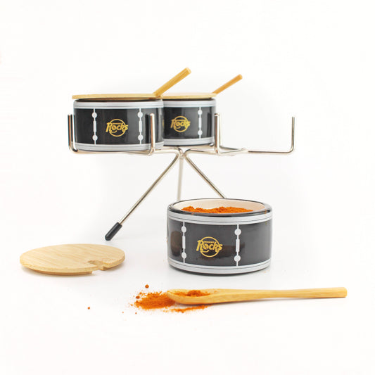 Drum spice dispenser