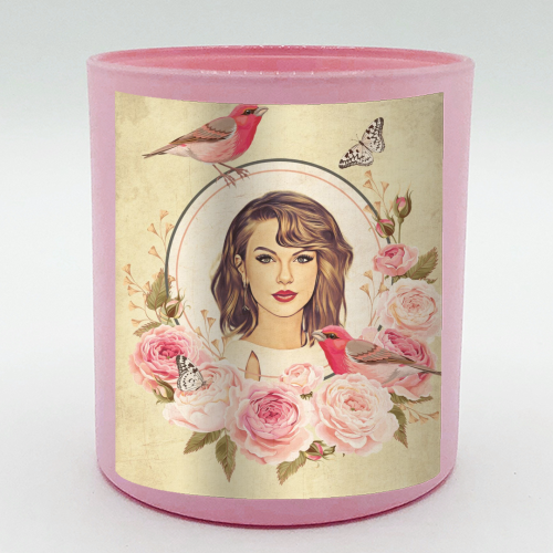 SCENTED CANDLES, VINTAGE T BY DOLLY WOLFE