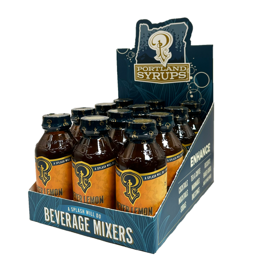 Meyer Lemon Syrup 3.4oz - cocktail / mocktail beverage mixer