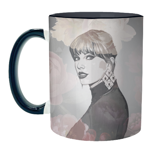 Mugs 'Floral T' by DOLLY WOLFE