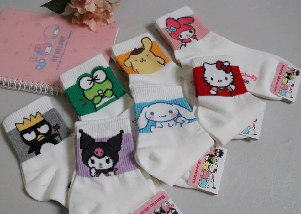 Sanrio Ankle line Soft Socks