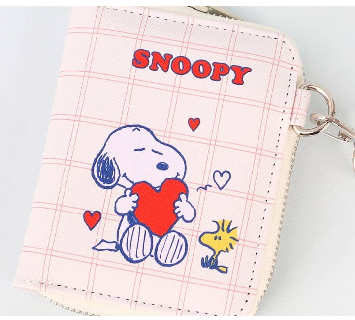Peanuts Snoopy Strap Wallet Purse