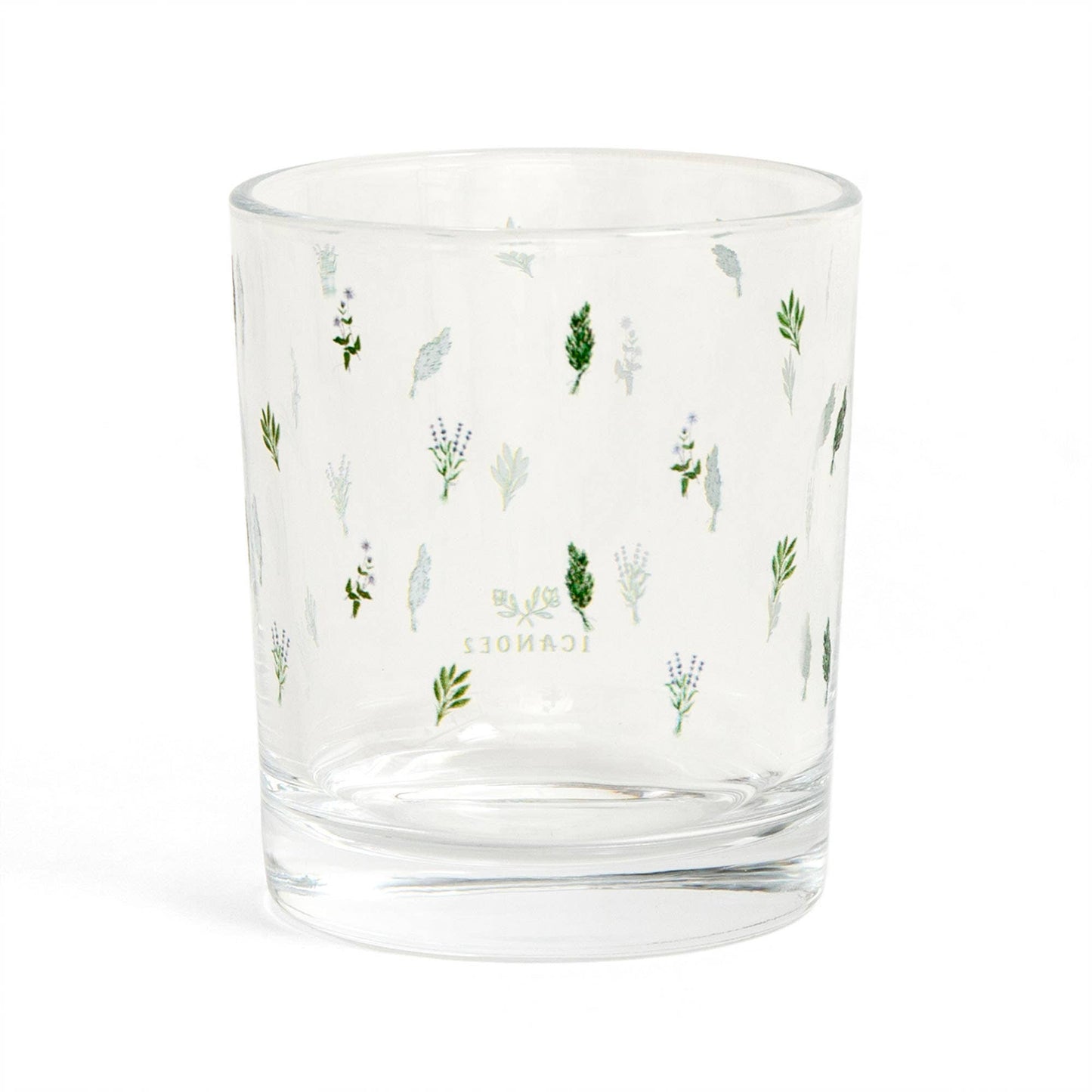 Tiny Herbs Short Juice Glass