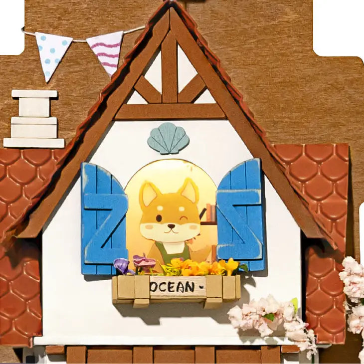 Diy Miniature Wall Hanging Kit: Island Dream Villa
