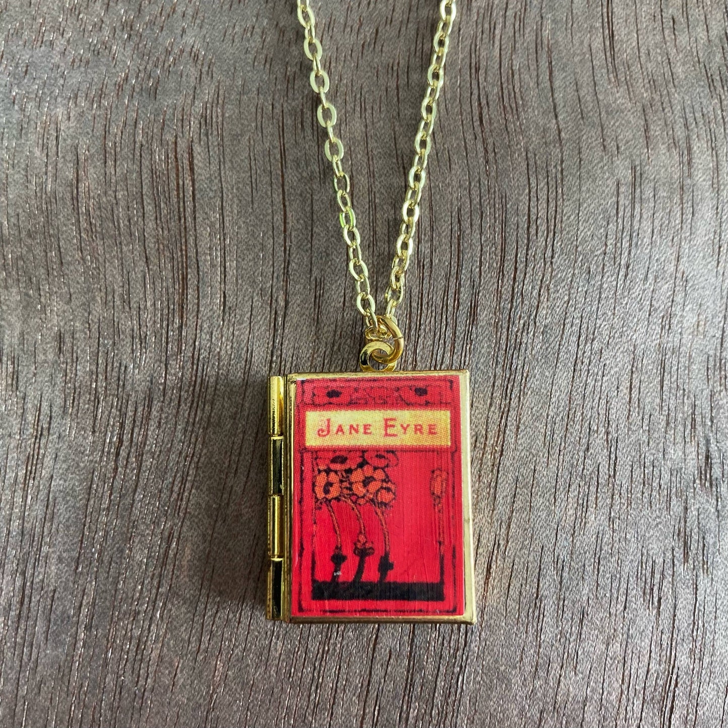 Book Locket Jane Eyre